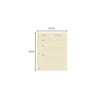 Pack de 25 dossiers de plaidoirie Avocats 'Pour / Contre' 25x32 cm Ivoire EXACOMPTA