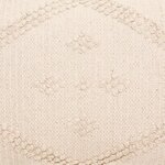 Coussin Coton 3D Safari - 38 x 58 cm - Ivoire