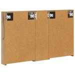 vidaXL Ensemble de Meubles de Salle de Bain 3 Pièces 100 x 10 5 x 60 5 cm