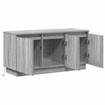 vidaXL Meuble TV Gris Sonoma 100 x 38 x 49 cm Bois d'ingénierie