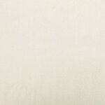 vidaXL Canapé avec coussins 3 places crème velours