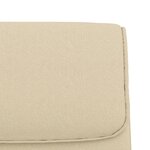 Banc banquette 100 x 64 x 80 cm tissu crème 02_0010632