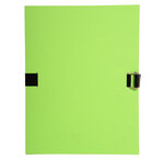 Chemise extensible fibres papier 100% recyclées coloris vert EXACOMPTA