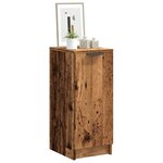 vidaXL Armoire à chaussures vieux bois 29 5x35x70 cm bois ingénierie