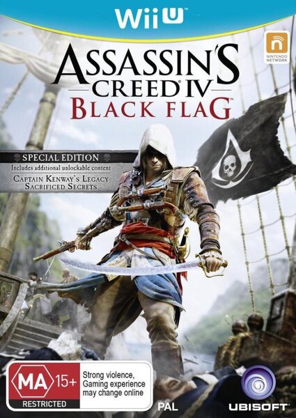 Ubisoft assassin's creed iv : black flag (wii u)