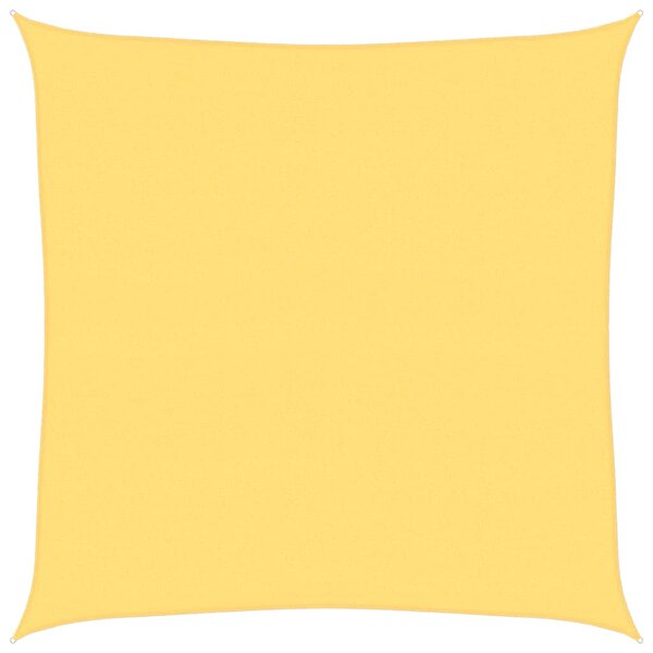 vidaXL Voile d'ombrage 160 g/m² Beige 6x6 m PEHD