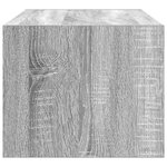 vidaXL Meuble TV sonoma gris 60x31x25 5 cm bois d'ingénierie