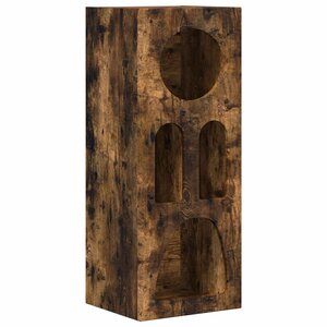 vidaXL Buffet Chêne fumé 40 x 35 x 100.5 cm Bois d'ingénierie