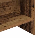 vidaXL Bibliothèque Bois ancien 60 x 35 x 180 cm Bois d'ingénierie
