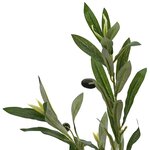 vidaXL Olivier artificiel 450 feuilles 120 cm vert