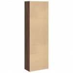 vidaXL Bibliothèque chêne marron 60x30x189 cm bois d'ingénierie