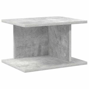 vidaXL Table de chevet Gris béton 40 x 30 x 25 cm Bois d'ingénierie