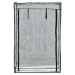 FLO Serre 100x50x150 cm transparent et vert