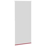 vidaXL Store enrouleur occultant 100 x 230 cm rouge