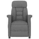 Chaiselongue vidaXL Gris Foncé