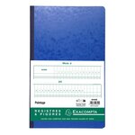 Piqûre 40x24cm - Pointage 46 lignes 80 pages - Couleurs Aléatoires EXACOMPTA