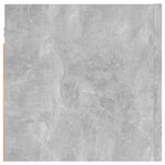 vidaXL Table de chevet Gris béton 30 5x30x30 cm Bois d'ingénierie