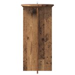 vidaXL Support de Plante 2 pièces Bois ancien 40 x 40 x 80 cm