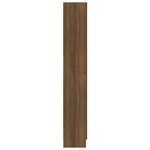 vidaXL Armoire à livres Chêne marron 82 5x30 5x185 5cm Bois ingénierie