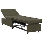 vidaXL Canapé-Lit Gris foncé 194 x 67 x 82 cm Tissu Huahua