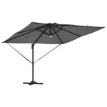 vidaXL Parasol Roma Anthracite 286 x 285 x 270 cm