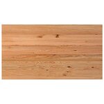 vidaXL Table à manger marron clair bois de chêne massif rectangulaire
