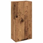 vidaXL Armoire de salle de bain murale vieux bois 32x20x67 cm