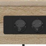 vidaXL Cabinet de chevet Chêne Sonoma 41 x 31 x 51 cm