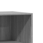 vidaXL Garde-robe sonoma gris 77x48x102 cm bois d'ingénierie