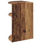 vidaXL Table d'appoint Bois ancien 39 7 x 39 7 x 60 cm