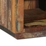 vidaXL Banc à chaussures 110x35x40 cm Bois massif de récup