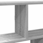 vidaXL Étagère cube murale 12 compartiments sonoma gris