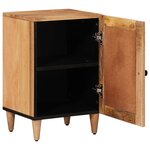 vidaXL Armoire de salle de bain avec stockage Naturel 38 x 33 x 58 cm