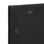 vidaXL Ensemble de meubles salle de bain 5 Pièces noir bois d'ingénierie