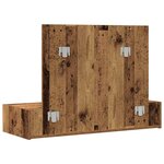 vidaXL Table de Toilette Marron 100 x 40 x 70 cm Bois d'ingénierie