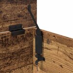 vidaXL Table basse Bois Ancien 91 x 55 x 32 cm Bois d'ingénierie