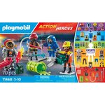PLAYMOBIL 71468 - Métiers à risque - Action Hereos