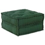 vidaXL Canapé modulaire 4 Pièces Vert 70 x 70 x 56 cm tissu
