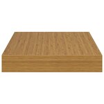 vidaXL Étagère Murale Beige 23 x 23 5 x 4 cm Bois d'ingénierie