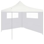 vidaXL Parois latérales de belvédère fenêtres 2Pièces 4x2 1m Blanc 70g/m²