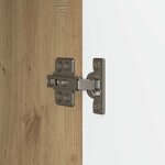 vidaXL Buffet Chêne artisanal 66 x 34 5 x 90 cm Bois d'ingénierie