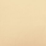 vidaXL Repose-pied Blanc crème 60x60x36 cm Velours