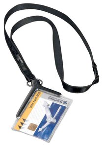 Badge CARD HOLDER DELUXE avec porte-carte Paquet 10 DURABLE