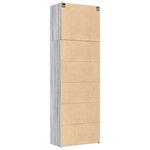 vidaXL Buffet haut sonoma gris 80x42 5x249 cm bois d'ingénierie