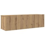 vidaXL Ensemble de 6 meubles TV Chêne artisan Bois d'ingénierie