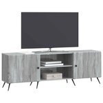 vidaXL Meuble TV 150 x 31 x 50 cm Sonoma gris Bois d'ingénierie