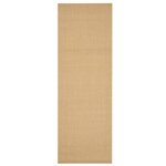 vidaXL Tapis Sisal naturel 66x200 cm