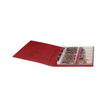 Reliure ouatinée Optima-F Easy Leuchtturm. Couleur - Rouge