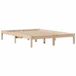 vidaXL Cadre de lit sans matelas 120x190 cm bois de pin massif