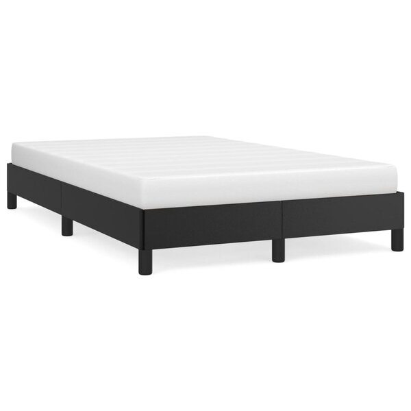 vidaXL Cadre de lit sans matelas noir 120x190 cm similicuir